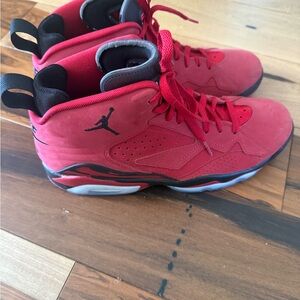 Jordan Jumpman MVP "Raging Bull" sneakers in a Gym Red, Black Size 10.5